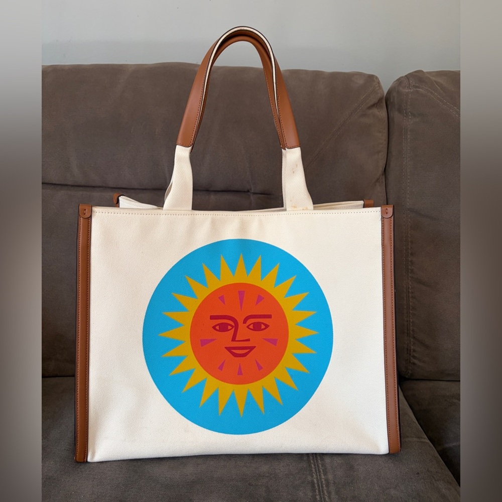 Kate Spade Alexander Girard Canvas Tote